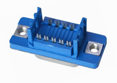 Blu 2.77mm un tipo tipo diritto di 9 Pin D dell'incavo di DP della lega per saldatura del fermaglio