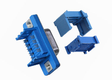 Blu 2.77mm un tipo tipo diritto di 9 Pin D dell'incavo di DP della lega per saldatura del fermaglio