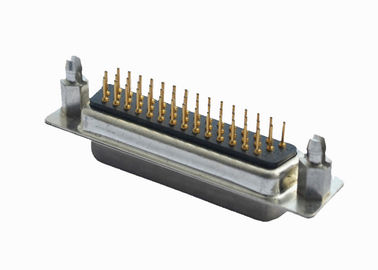 Un tipo materiale ISO9001 di 44 Pin D di fila PBT del doppio del fermaglio approvato