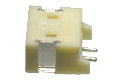Colore terminale di bianco del connettore dell'alloggio di Pin del singolo di fila connettore 2 del wafer