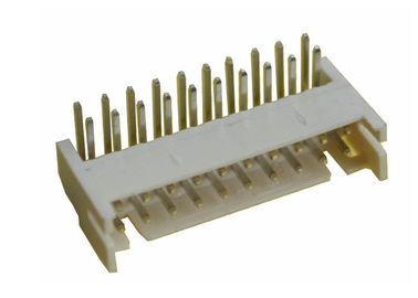 Cavo di Pin di beige 20 per imbarcarsi sul tipo ad angolo retto ottone della IMMERSIONE del passo dell'intestazione 2.0mm