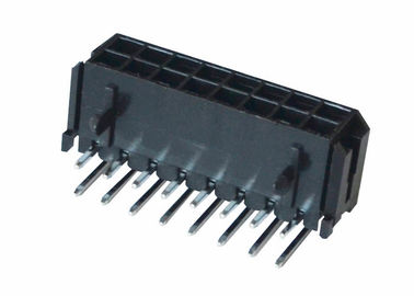 Tensione di resistenza dell'angolo retto 500V del connettore del wafer del cavo PA6T/di PBT