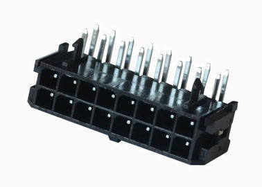 Tensione di resistenza dell'angolo retto 500V del connettore del wafer del cavo PA6T/di PBT
