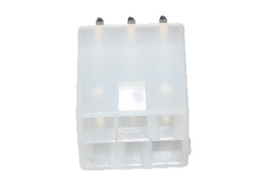 Passo del connettore 4.2mm del wafer di Pin di serie 6 della R, connettore terminale diritto dell'alloggio