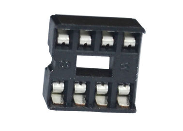 connettore dell'intestazione di Pin del foro quadrato di Pin dell'incavo 8 della immersione di 2.54mm per il bordo del PWB
