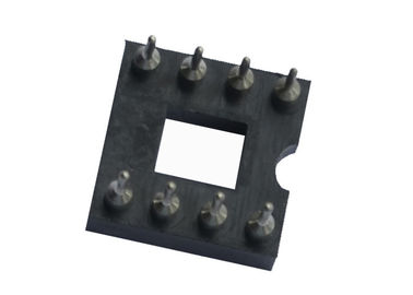 UL 94V 0 28 connettore rotondo del foro 7.62mm dell'incavo di IC della immersione di Pin a prova d'umidità