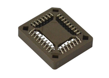 32 tipo oro/stagnatura elettrolitica di SMT del passo del connettore 1.27mm dell'incavo di Pin PLCC IC