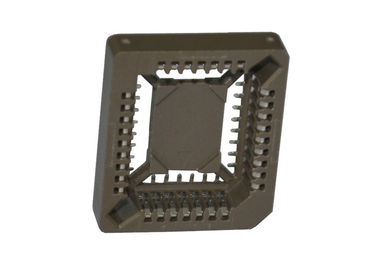 32 tipo oro/stagnatura elettrolitica di SMT del passo del connettore 1.27mm dell'incavo di Pin PLCC IC