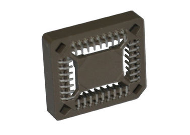 32 tipo oro/stagnatura elettrolitica di SMT del passo del connettore 1.27mm dell'incavo di Pin PLCC IC
