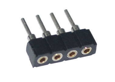 bordo di plastica della femmina di Pin 1x4 dell'intestazione rotonda di Pin per imbarcarsi sull'intestazione 1.27mm di Pin