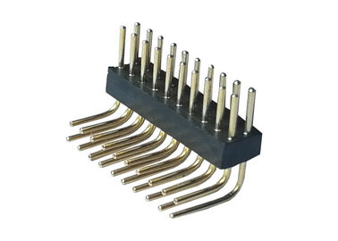 Angolo retto rotondo dell'intestazione di Pin della femmina