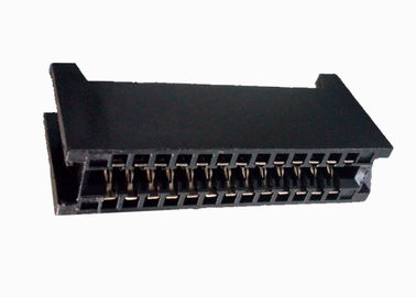 Cavo femminile di Idc dell'intestazione di 26 Pin per imbarcarsi sul tipo di cavo della stampa del connettore il nero di 60V