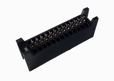 Cavo femminile di Idc dell'intestazione di 26 Pin per imbarcarsi sul tipo di cavo della stampa del connettore il nero di 60V