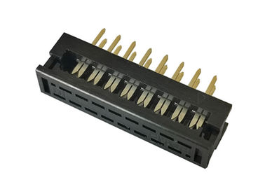 2.54mm di CA 16 tensione di funzionamento dell'intestazione del connettore di Pin IDC dell'UL maschio 94V 0 60V/CC