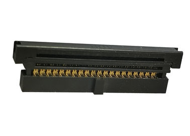 Tre cavo del connettore 1.27mm di stile IDC del pezzo per imbarcarsi sul contatto del bronzo fosforoso