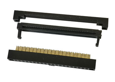 Tre cavo del connettore 1.27mm di stile IDC del pezzo per imbarcarsi sul contatto del bronzo fosforoso