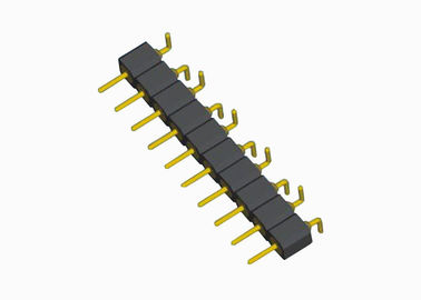 tipo maschio e femminile di singola fila della femmina di 2.54mm dell'intestazione rotonda di Pin delle intestazioni di SMT