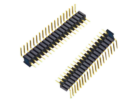 Connettore ad angolo retto dell'intestazione del passo 10P di PA6T 1.0mm