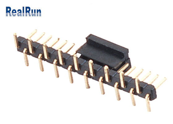 Connettore maschio UL94V-0 dell'intestazione del singolo passo di fila 9P 1.0mm di SMT SMD