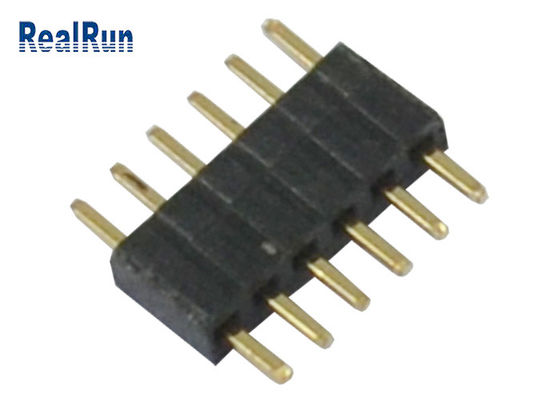 6 Pin 0.75A Pin Header Connector del passo 1*6 di posizione 1.0mm