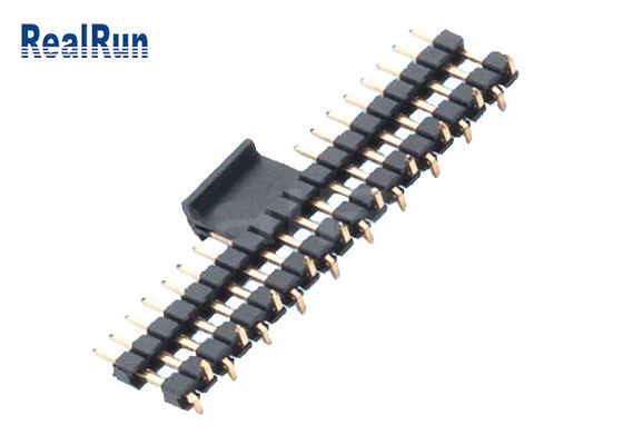 Singolo passo 1x20P Pin Header Connector di fila PA6T 1.0mm