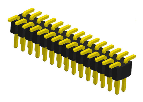 Fila doppia 2x10P SMD Pin Header Connector di PA6T 1.0mm