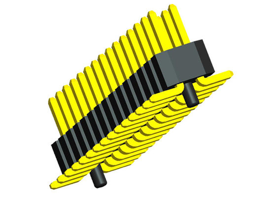 fila doppia SMT Pin Header 0.75A del passo di 1.0mm con la posta di posizione