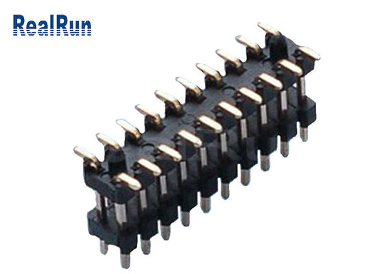 Connettore doppio 0.75A dell'intestazione di fila di SMD 100P 20 Pali 1.0*1.5mm