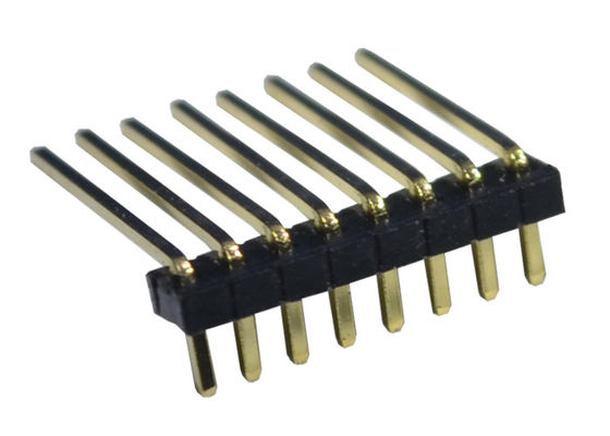 8P 90 connettore maschio 500VAC dell'intestazione di altezza di grado 1.0mm