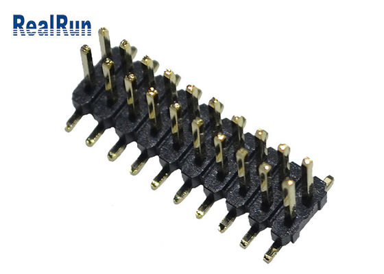 Connettore verticale doppio dell'intestazione del supporto di fila 20P 500VAC 1.27mm SMD