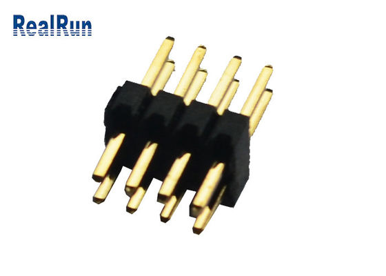PWB di plastica Pin Connector dell'UL doppio 94V-0 PA9T di fila 1.27mm