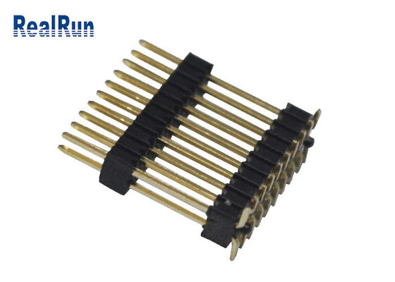 UL 94V-0 2.0mm 8P SMT SMD Pin Header di doratura