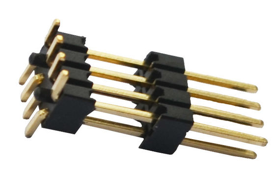 Passo dell'UL 94V-0 Pin Header Connector 1.27mm con il piolo di posizione