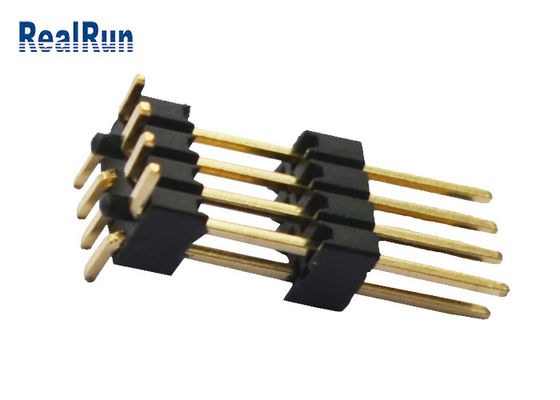 Passo dell'UL 94V-0 Pin Header Connector 1.27mm con il piolo di posizione