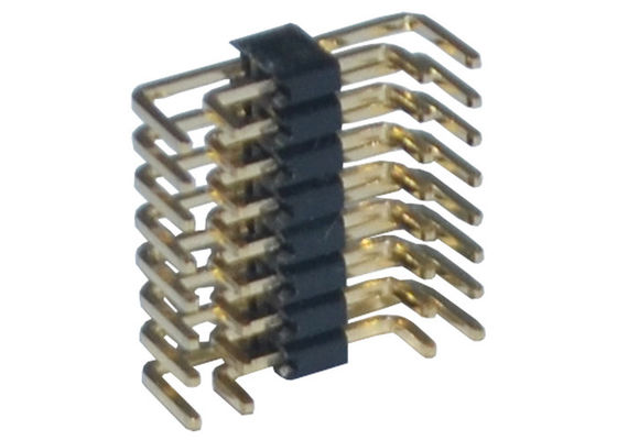 Tipo passo di U di Pin Header 1.27mm di fila del doppio di PA6T 80P