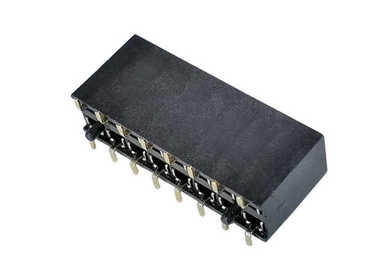 Intestazione femminile di SMT di fila 2.54mm di PA9T di altezza doppia del passo 8.5mm