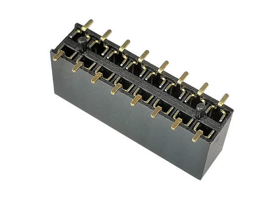Intestazione femminile di SMT di fila 2.54mm di PA9T di altezza doppia del passo 8.5mm