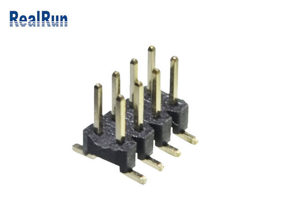 Passo nero PA6T 12 Pin Pcb Connector Dual Row di 2.0mm