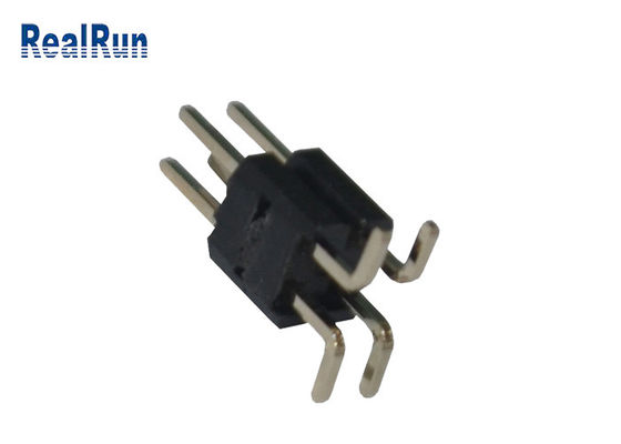 Passo nero PA6T 12 Pin Pcb Connector Dual Row di 2.0mm