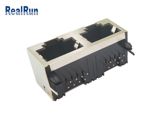 RJ45 supporto Jack Metal Shielded Modular Jack modulare del PWB di destra 8P8C