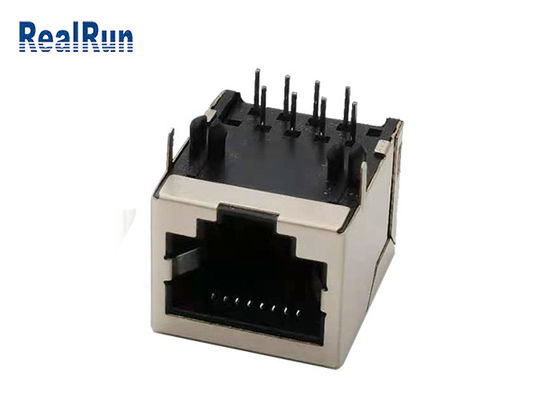 1.5AMP PBT Rj45 ha protetto l'incavo femminile modulare della spina 10P8C