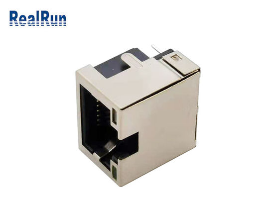 Luce modulare 1.5A del PWB 8pin RJ45 Jack Connector Right Angle With LED