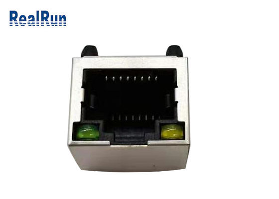 Fermaglio modulare RJ45 PBT di PA46 8P8C con lo schermo del metallo