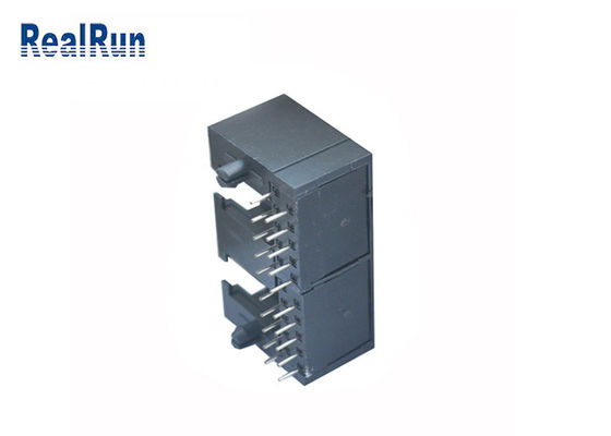 Fermaglio modulare del PWB Jack PBT Rj45 di destra di 10P10C RJ45