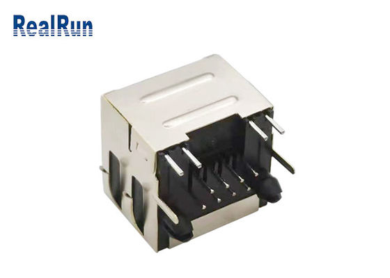 Incavo Shell Shield elastica del fermaglio di PA6T PBT RJ45