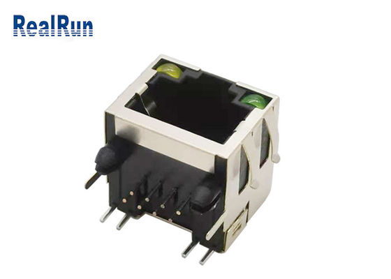 Incavo Shell Shield elastica del fermaglio di PA6T PBT RJ45