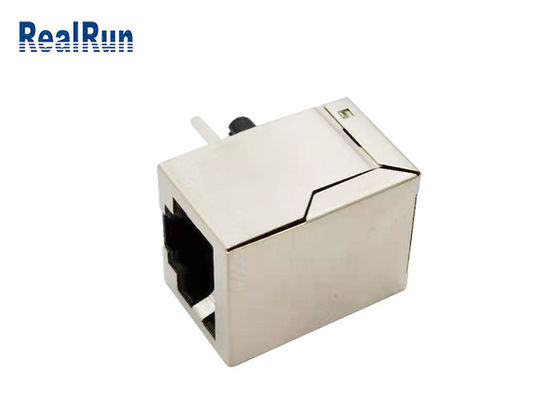 Il metallo del connettore di UL94-0 125V Rj45 ha protetto 10P8C IL RJ45 modulare Jack