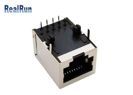 Il metallo del connettore di UL94-0 125V Rj45 ha protetto 10P8C IL RJ45 modulare Jack