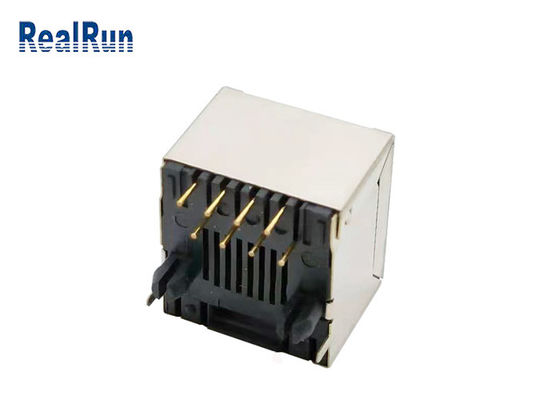 PWB modulare verticale UL94V-0 del bronzo fosforoso RJ45 Jack Connector