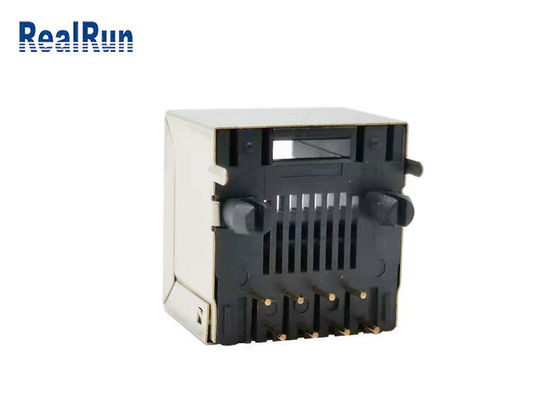 PWB modulare verticale UL94V-0 del bronzo fosforoso RJ45 Jack Connector